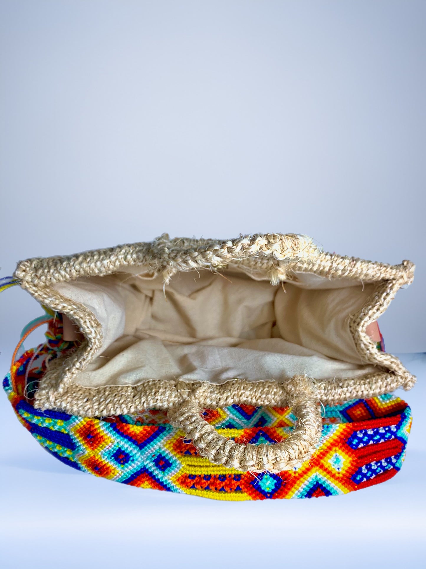 El Corazon lottery henequen bag