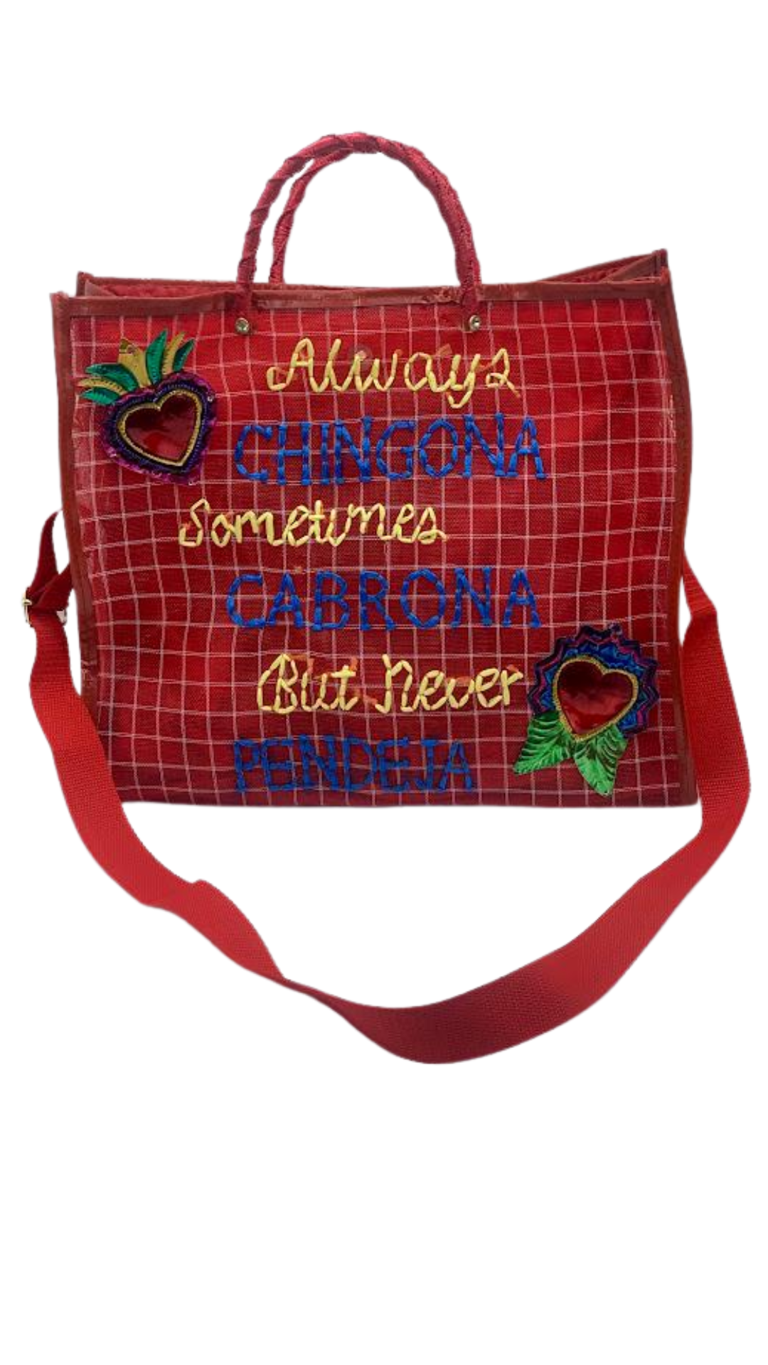Always Chingona Mexican Market Bag