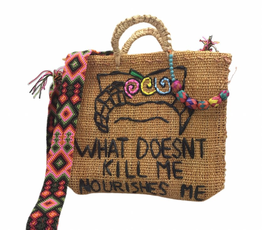 Frida henequen handbag