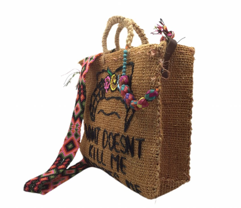 Frida henequen handbag