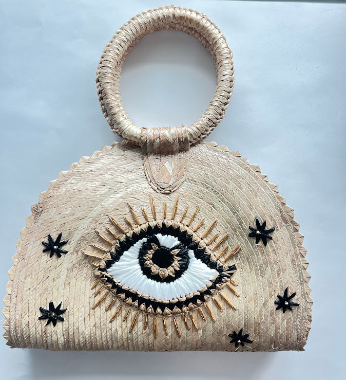 Unique Palm Evil Eye Handbag