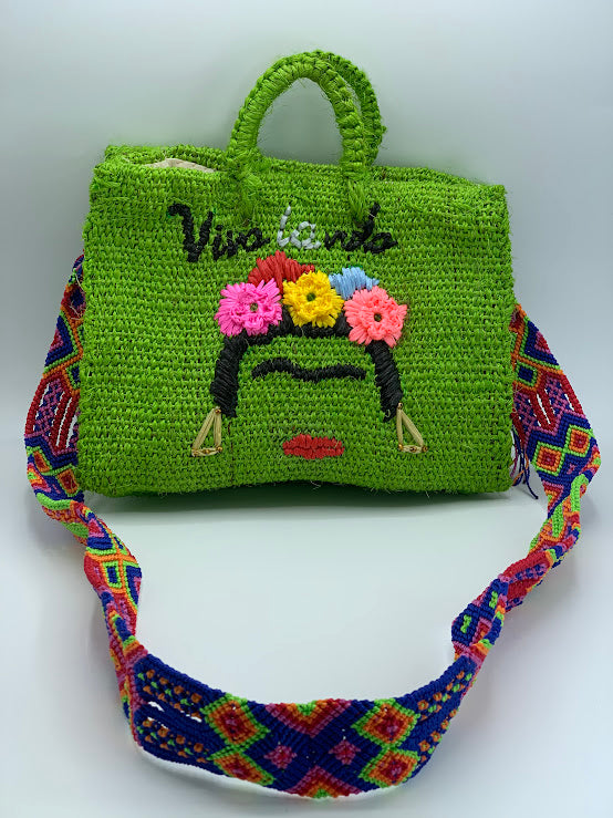 Long live Frida 3d Handbag
