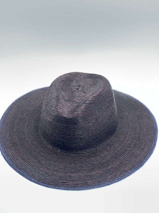 Embroidered Multi color evil eye straw hat