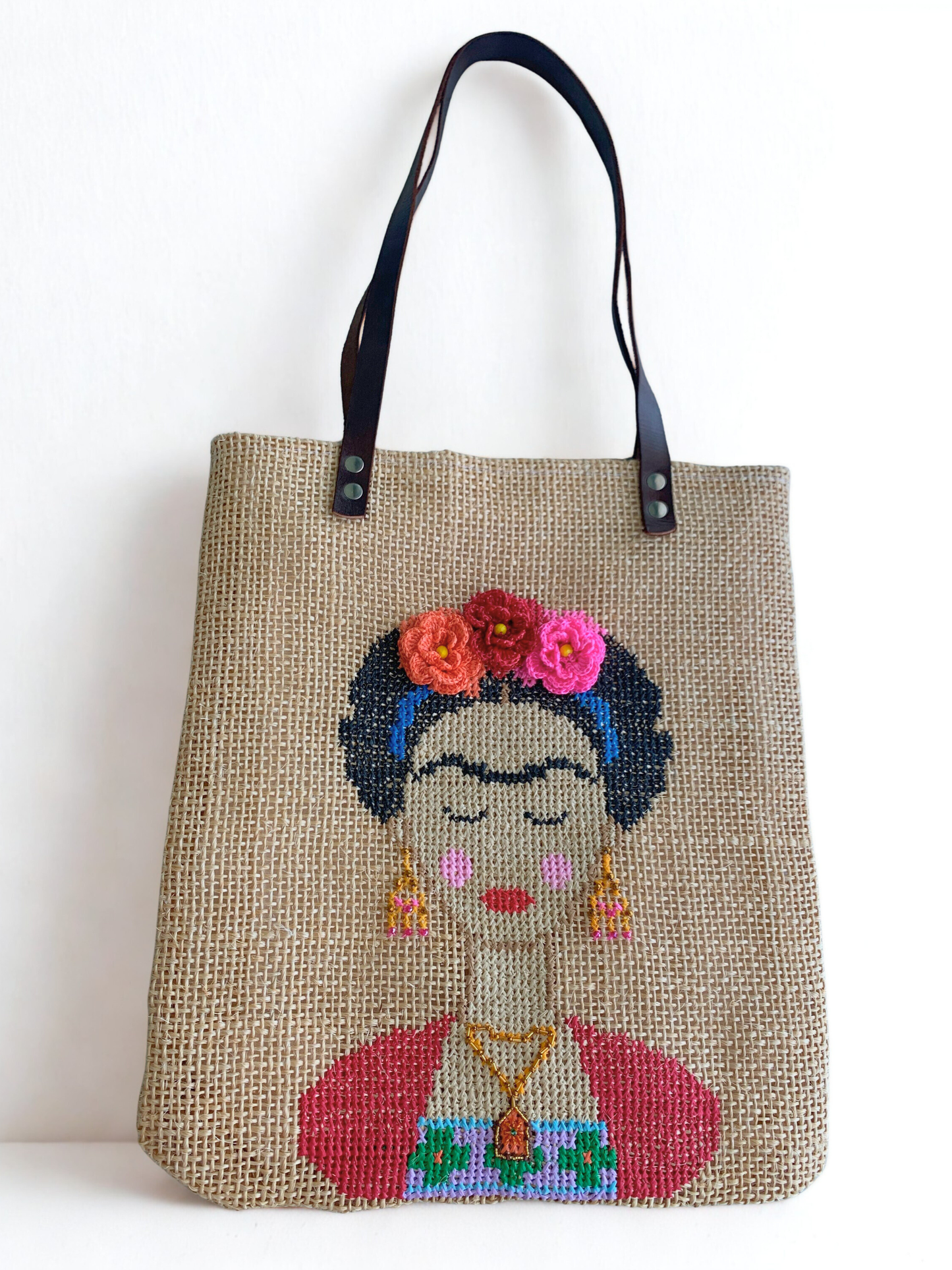 Mexican artisan bag made of ixtle
