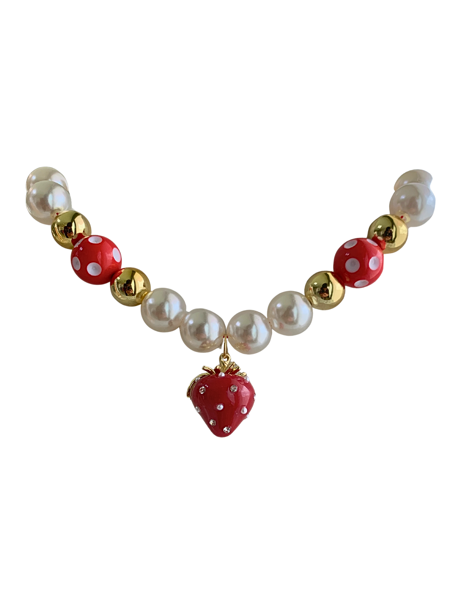 Strawberry Chunky collar