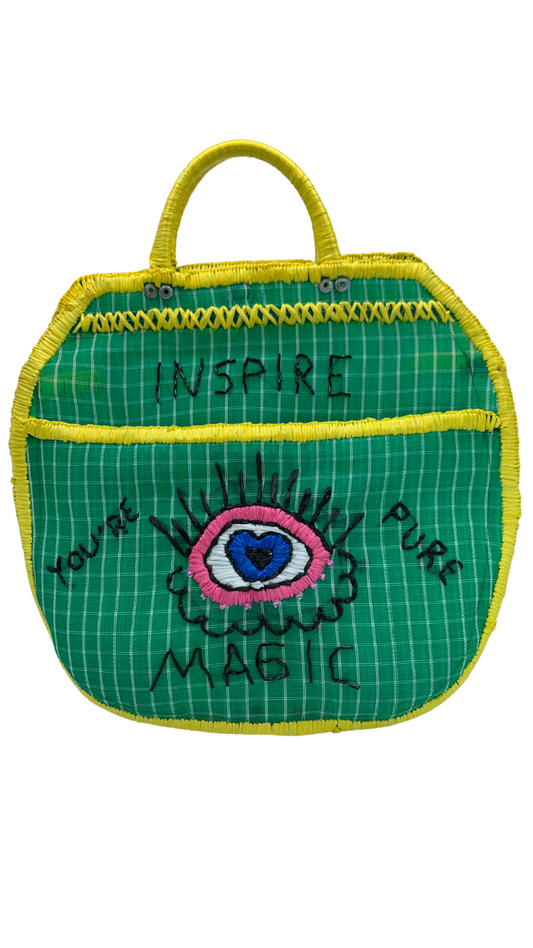 Mercado bag magic embroidered handbag