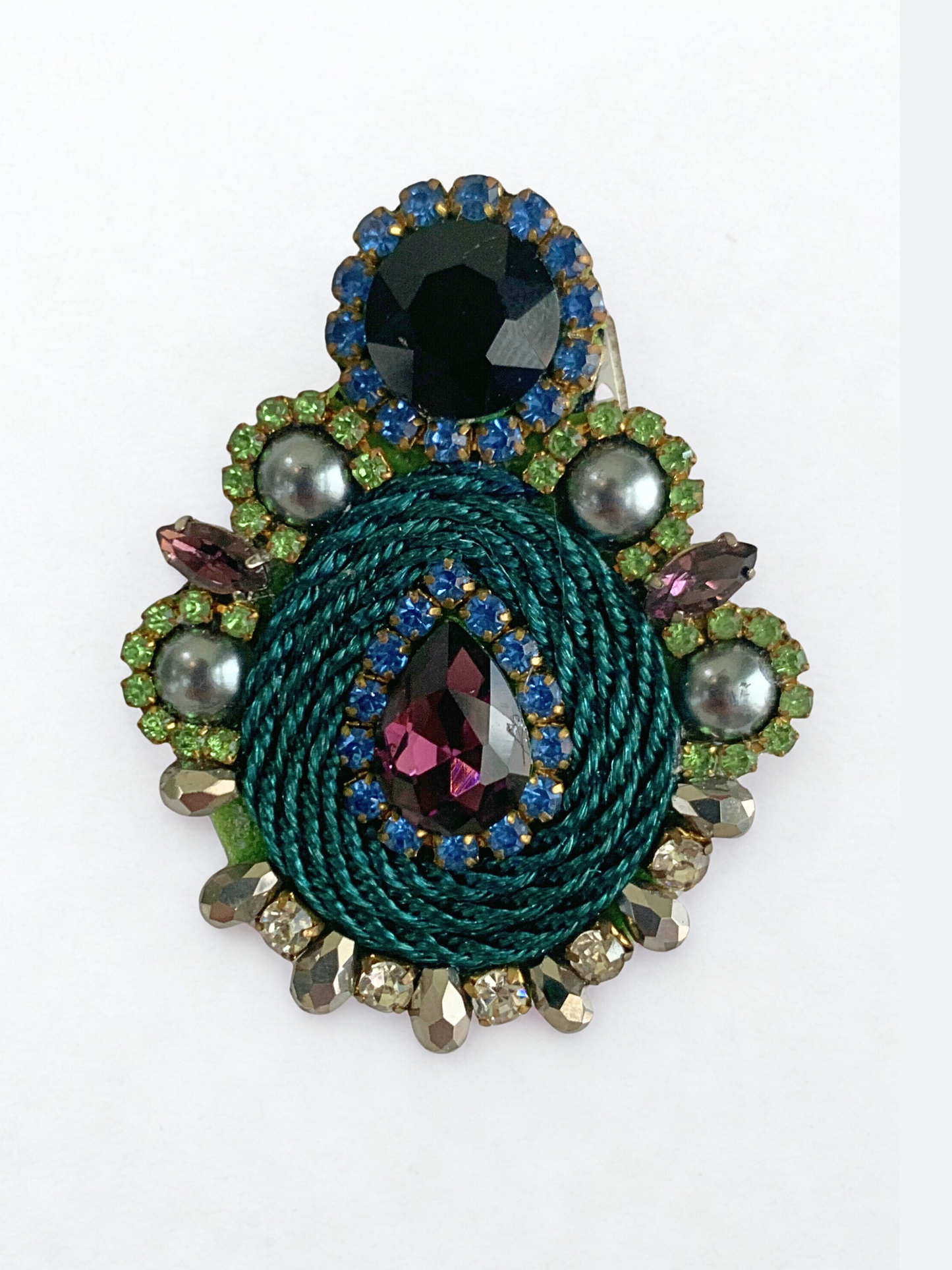 Peacock Jewel Earrings