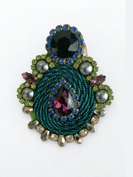 Peacock Jewel Earrings