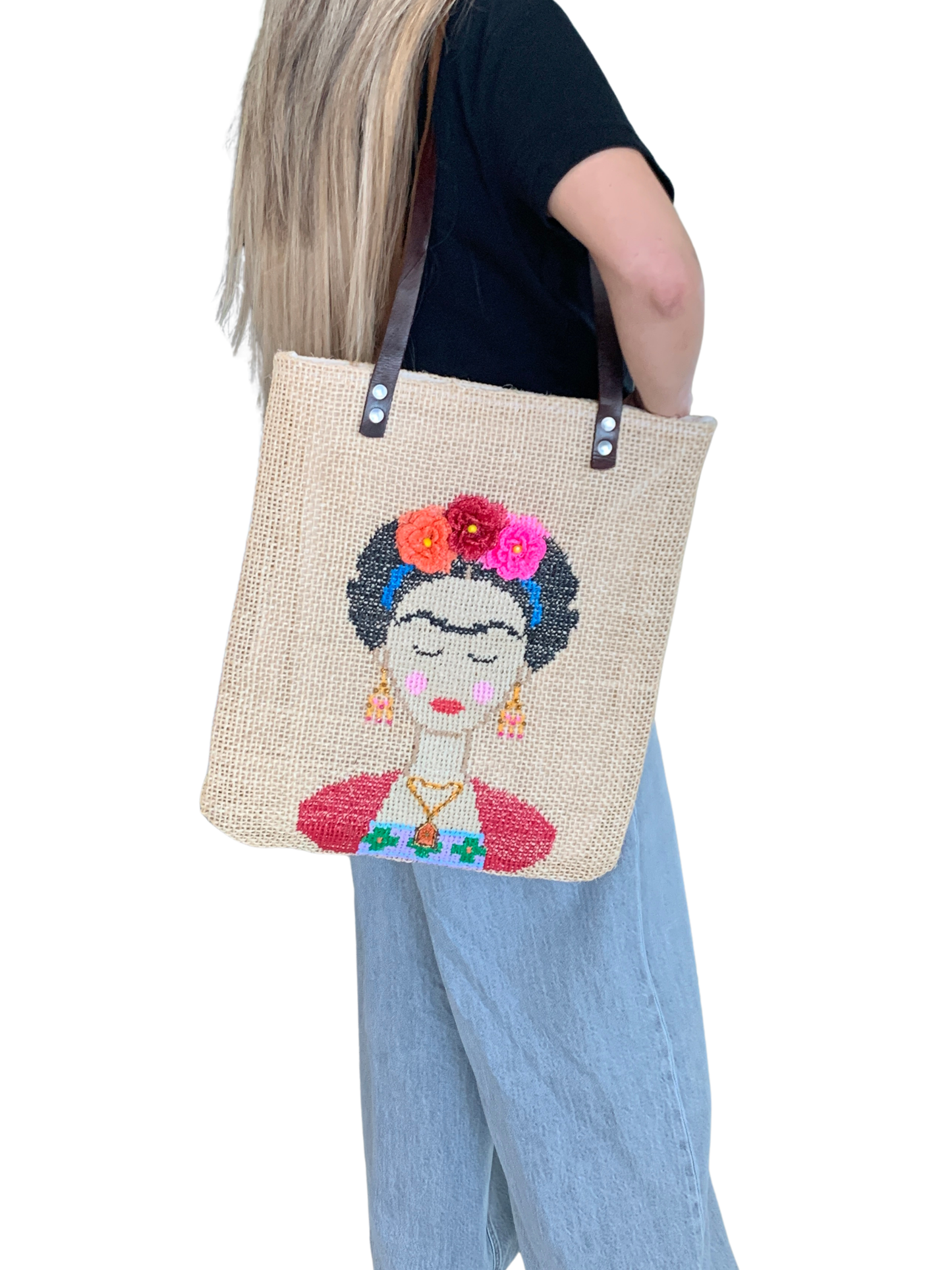 Mexican artisan bag made of ixtle
