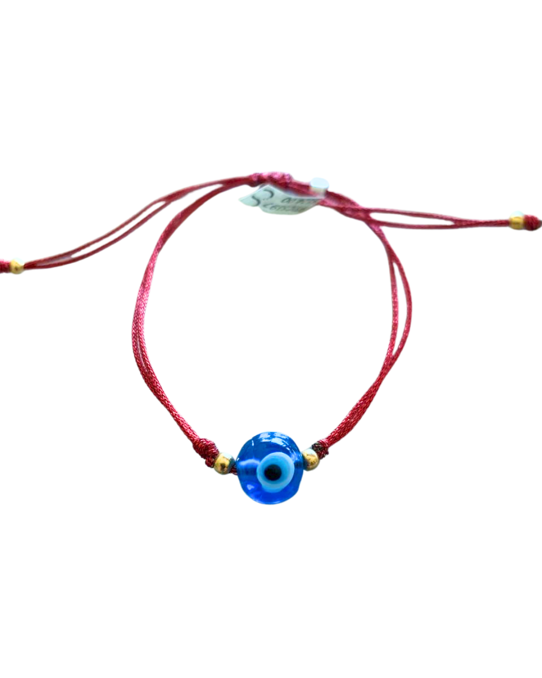 Blue Evil Eye Protection Bracelet – Adjustable Red String Bracelet