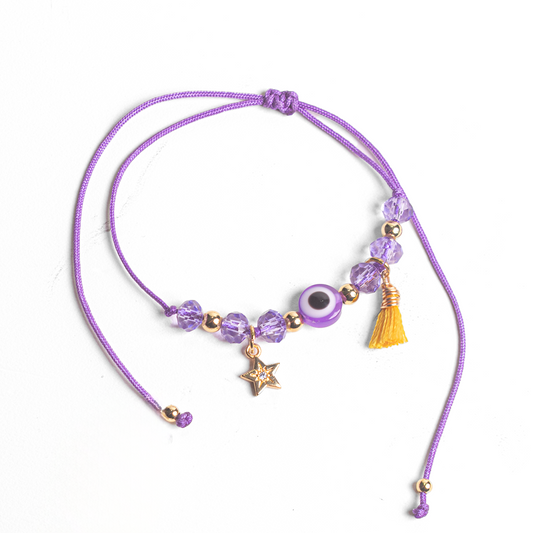 Colorful Eye Charm Bracelets