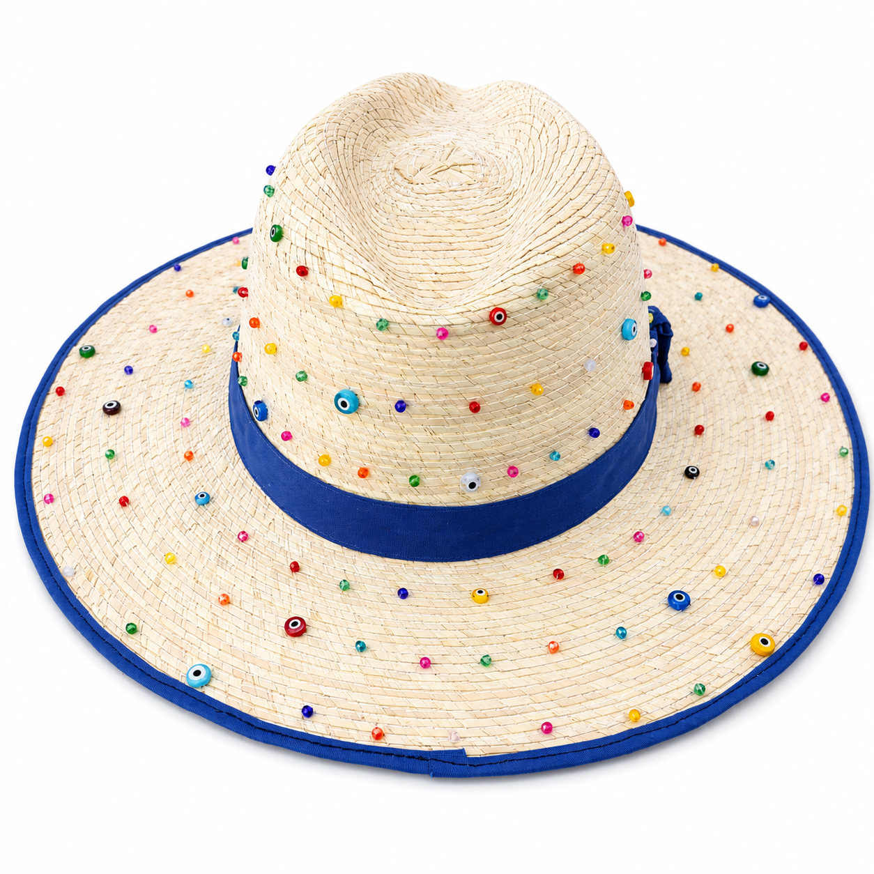 Evil Eye Bead Hat