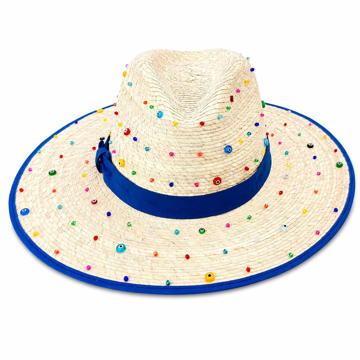 Evil Eye Bead Hat