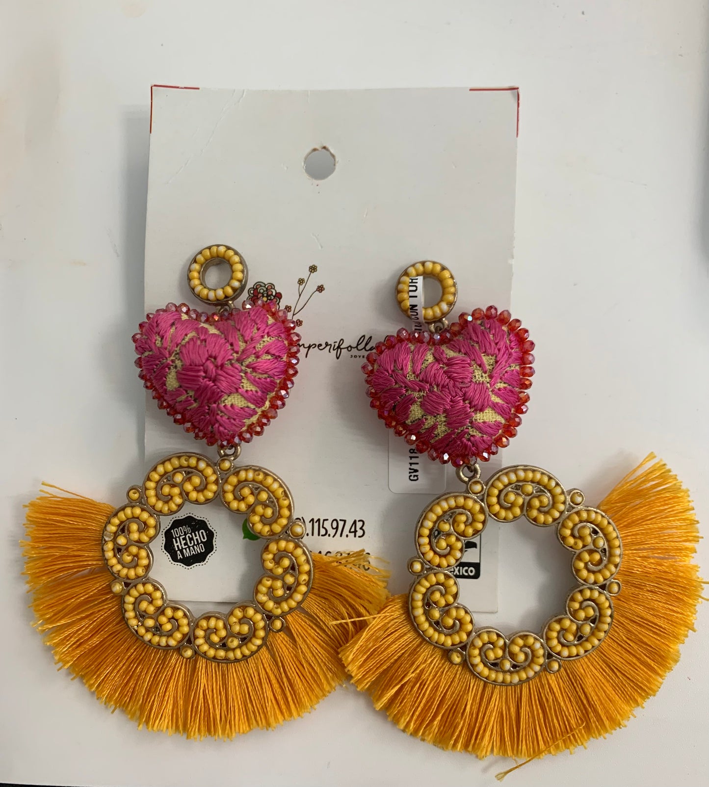 EMBROIDERY EARRING