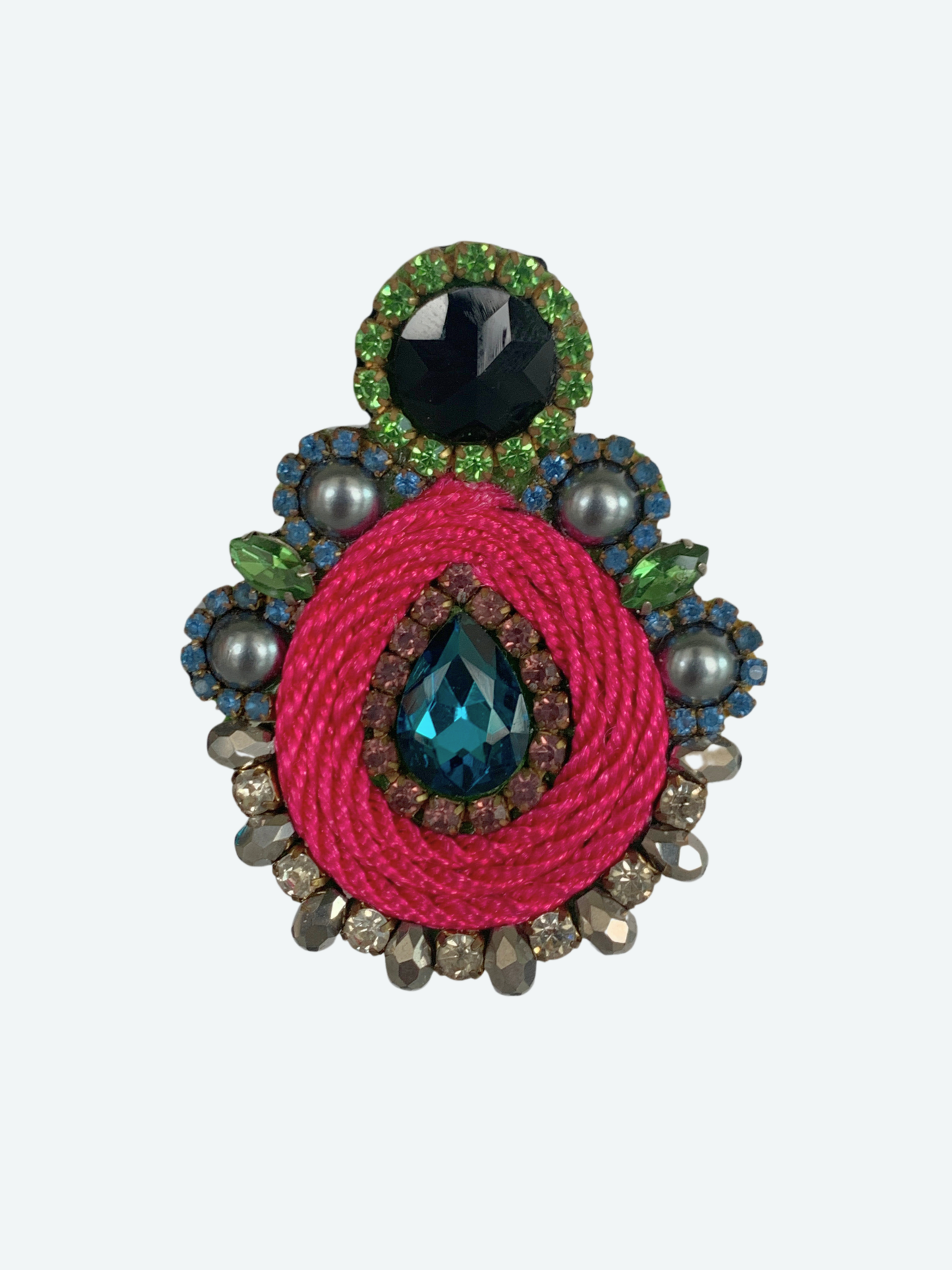 Peacock Jewel Earrings