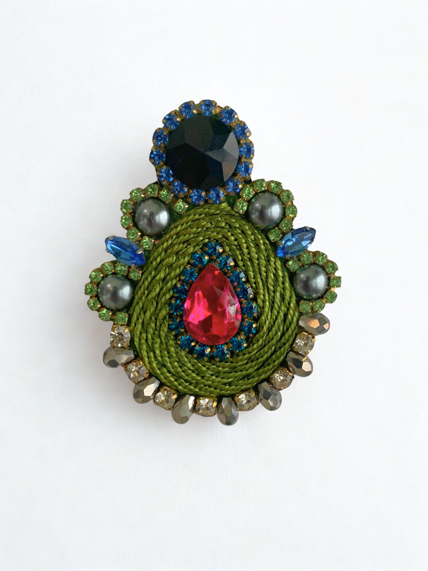 Peacock Jewel Earrings