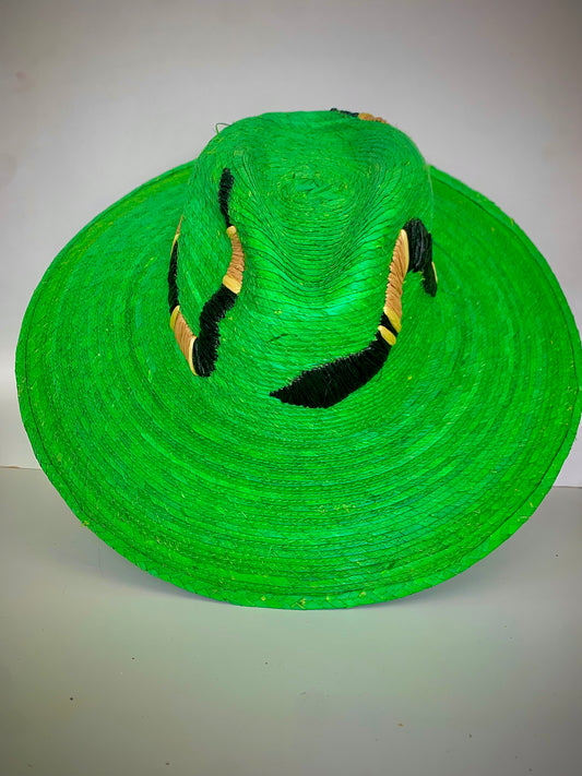VIBORA GREEN PALM HAT