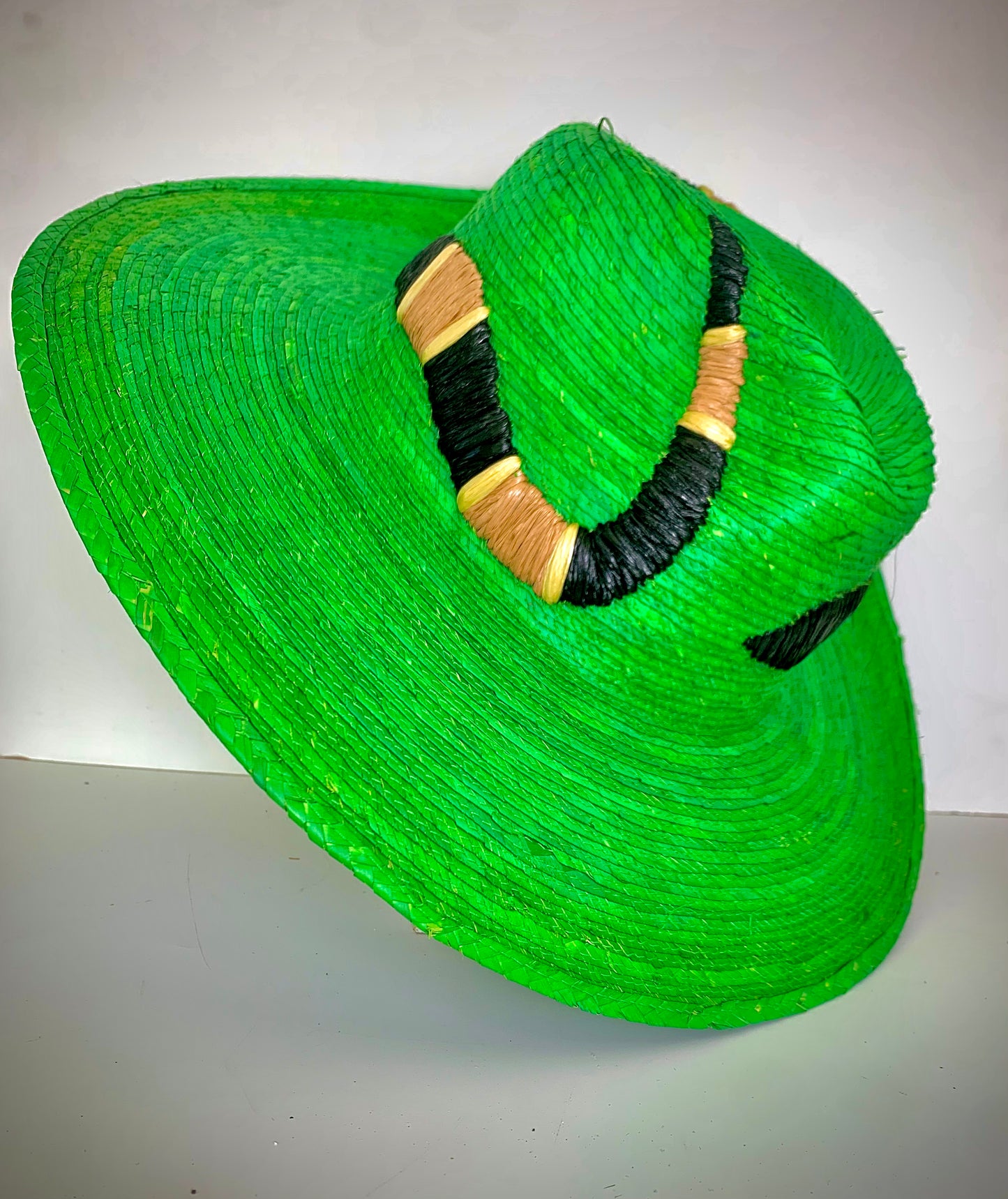 VIBORA GREEN PALM HAT