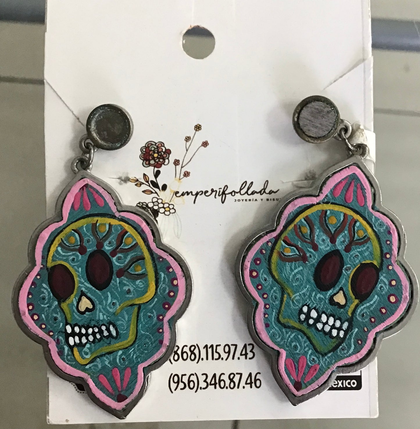 SKULL EARRING