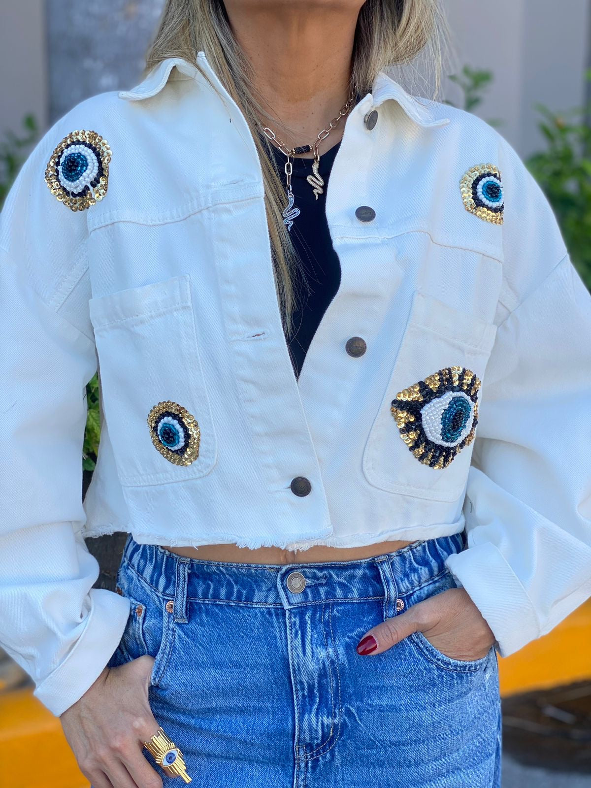 Cropped Jacket Artesanal Mexicana