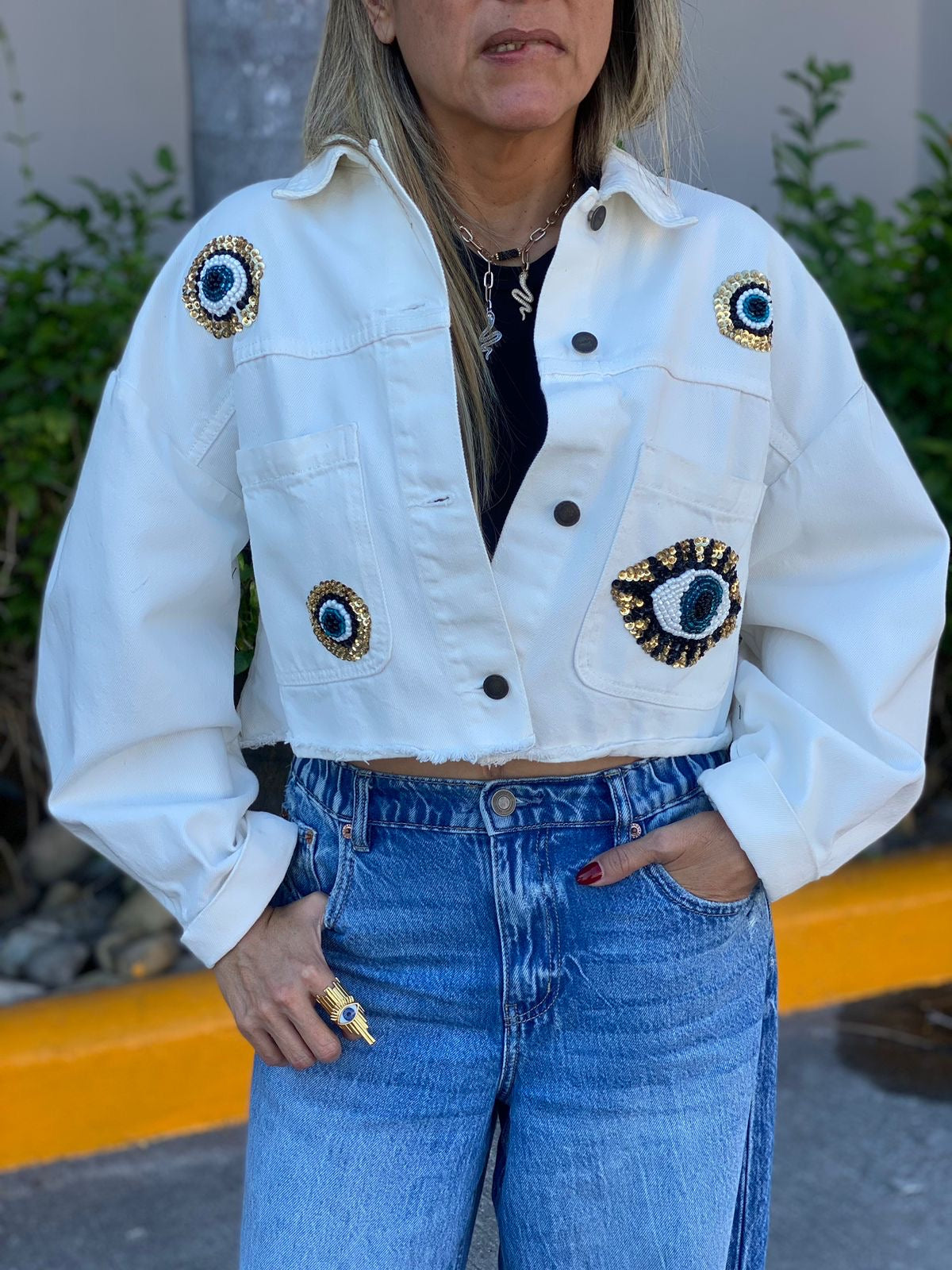 Cropped Jacket Artesanal Mexicana