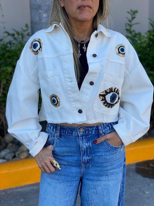 Cropped Jacket Artesanal Mexicana