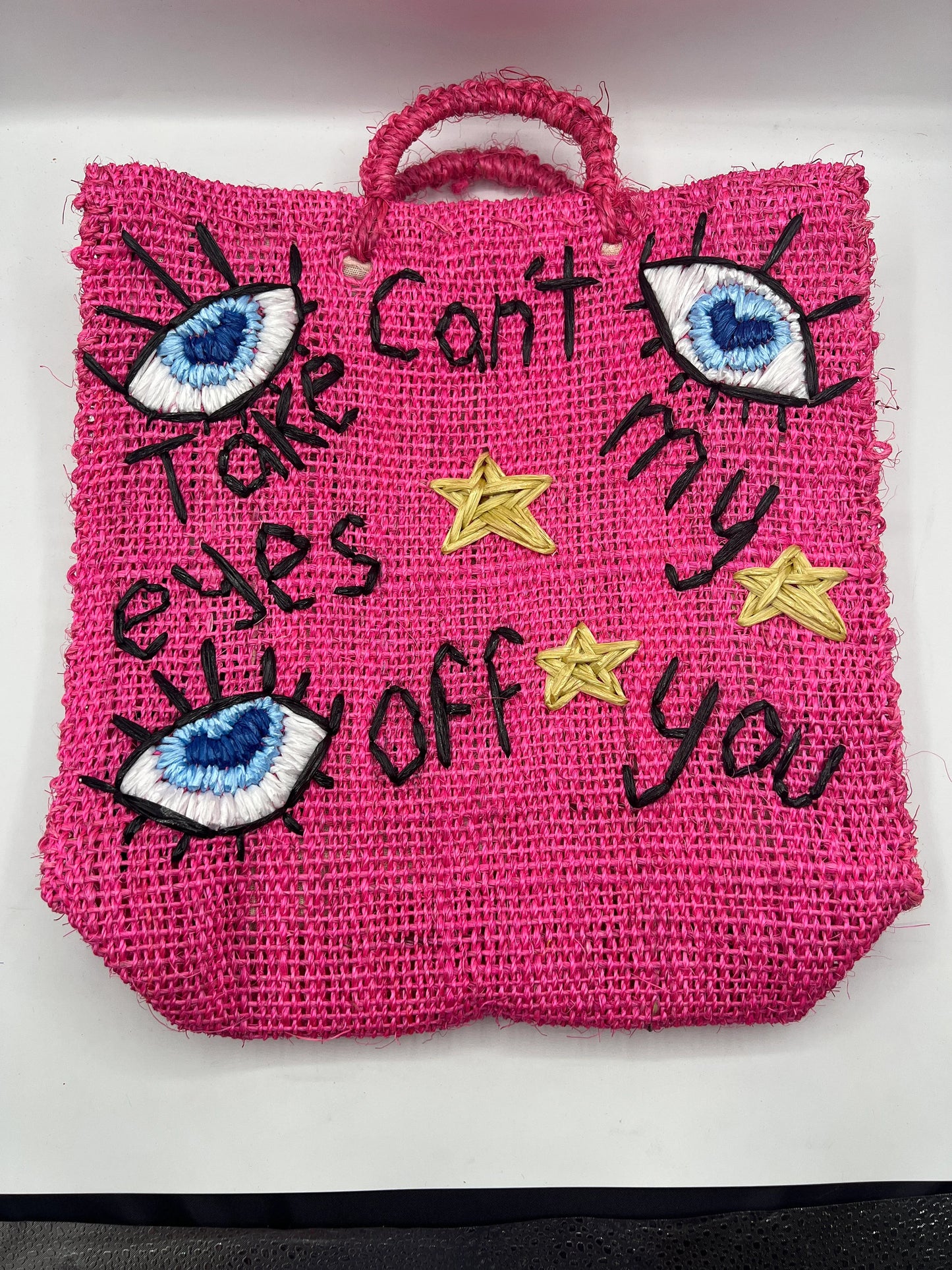 Henequen Embroidered Bag