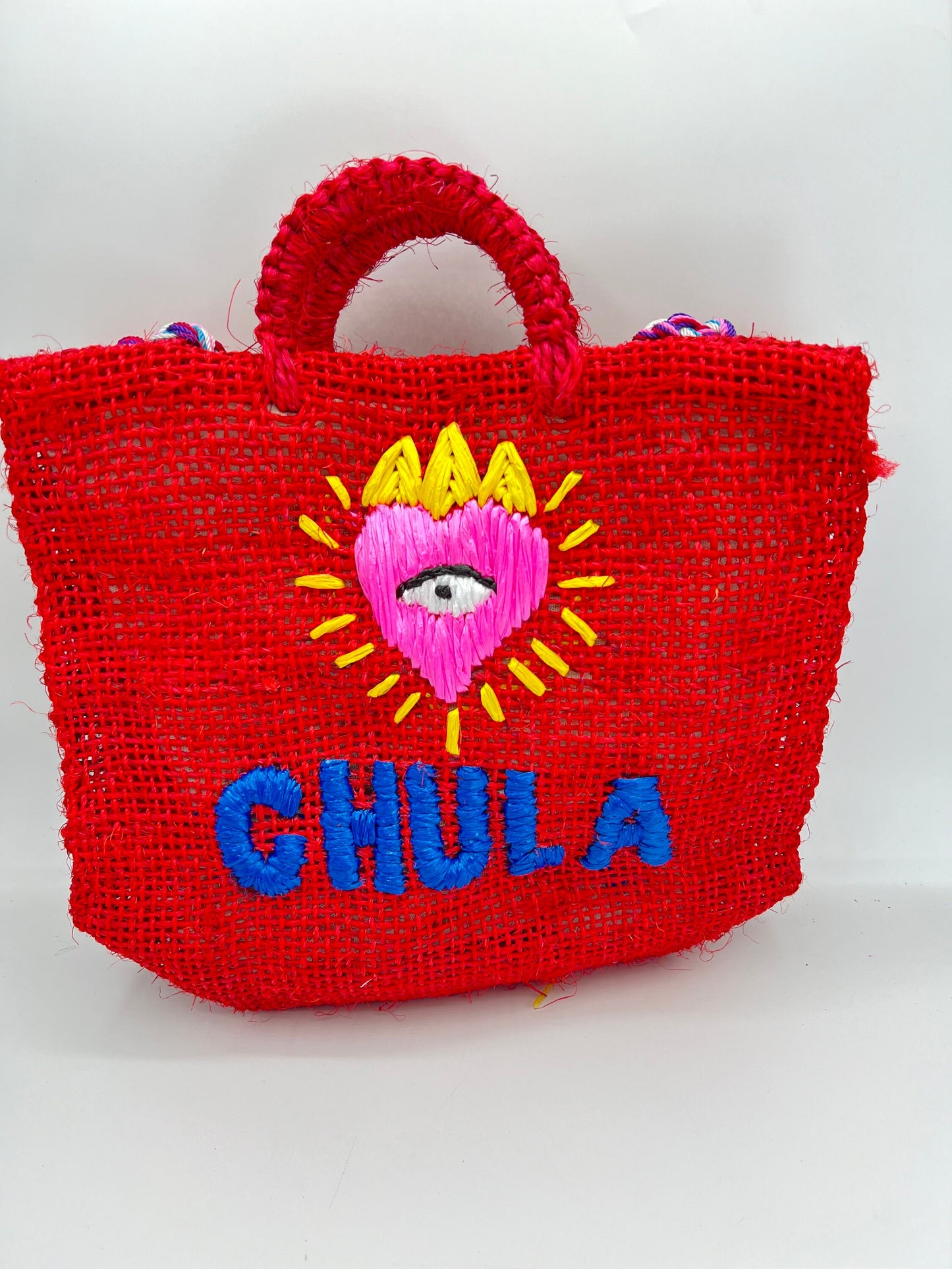 Chingona Henequen Embroidered Bag